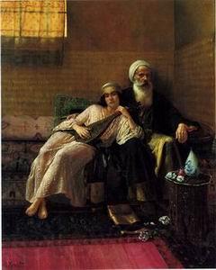 unknow artist Arab or Arabic people and life. Orientalism oil paintings 03 Germany oil painting art